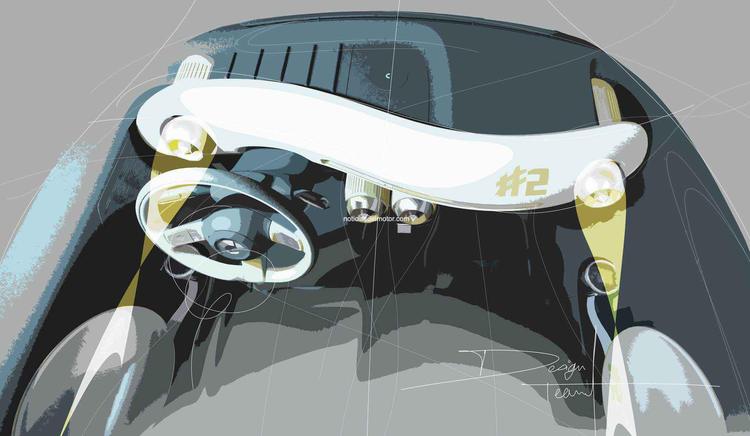 smart desvela el concepto de diseño interior y los detalles de la plataforma ECA del próximo smart #2