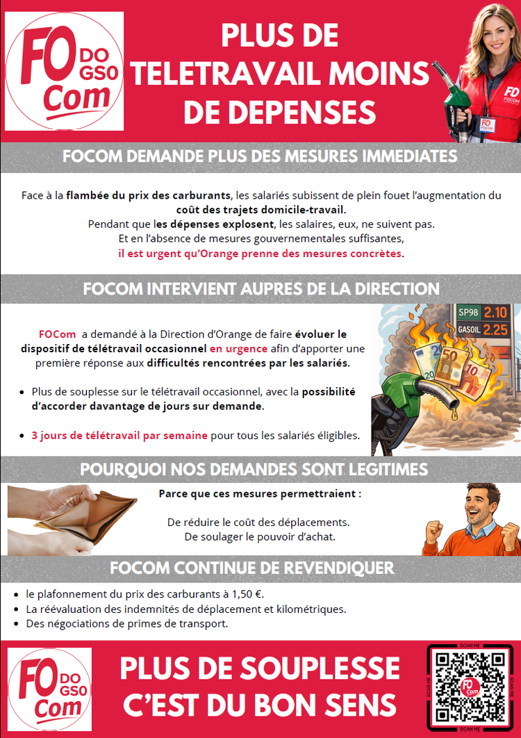 Plus de télétravail, moins de dépenses !
