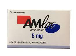 Amlor comprimés 5 mg