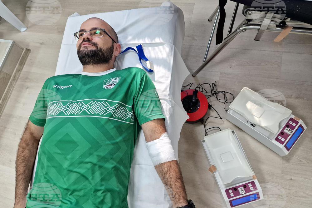 Общо 16 кръводарители се включиха в акцията „Кръвна група Берое“ в Стара Загора