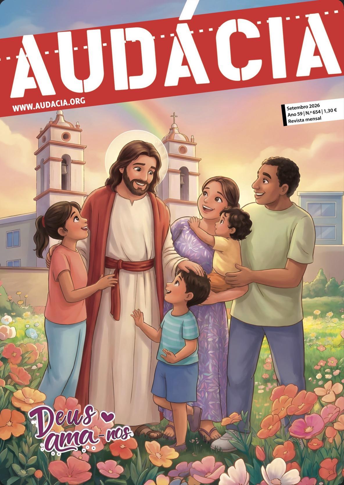 Agenda escolar da Audácia, Deus Amou-nos