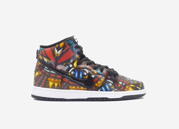 NIKE SB Dunk High x CNCPTS Stained Glass