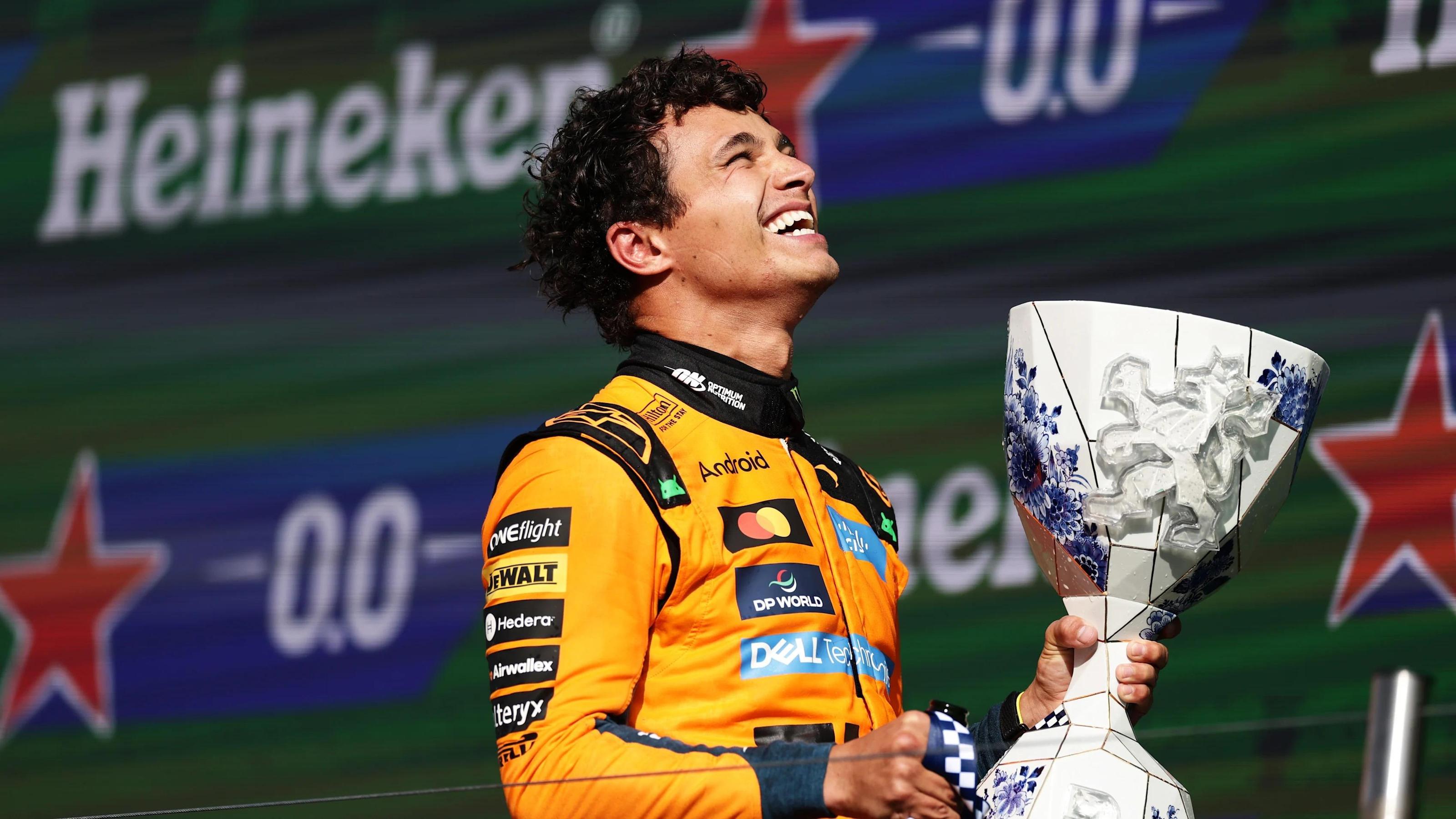 Norris: "Esa maniobra me ganó la carrera" tras su victoria en el GP de Países Bajos