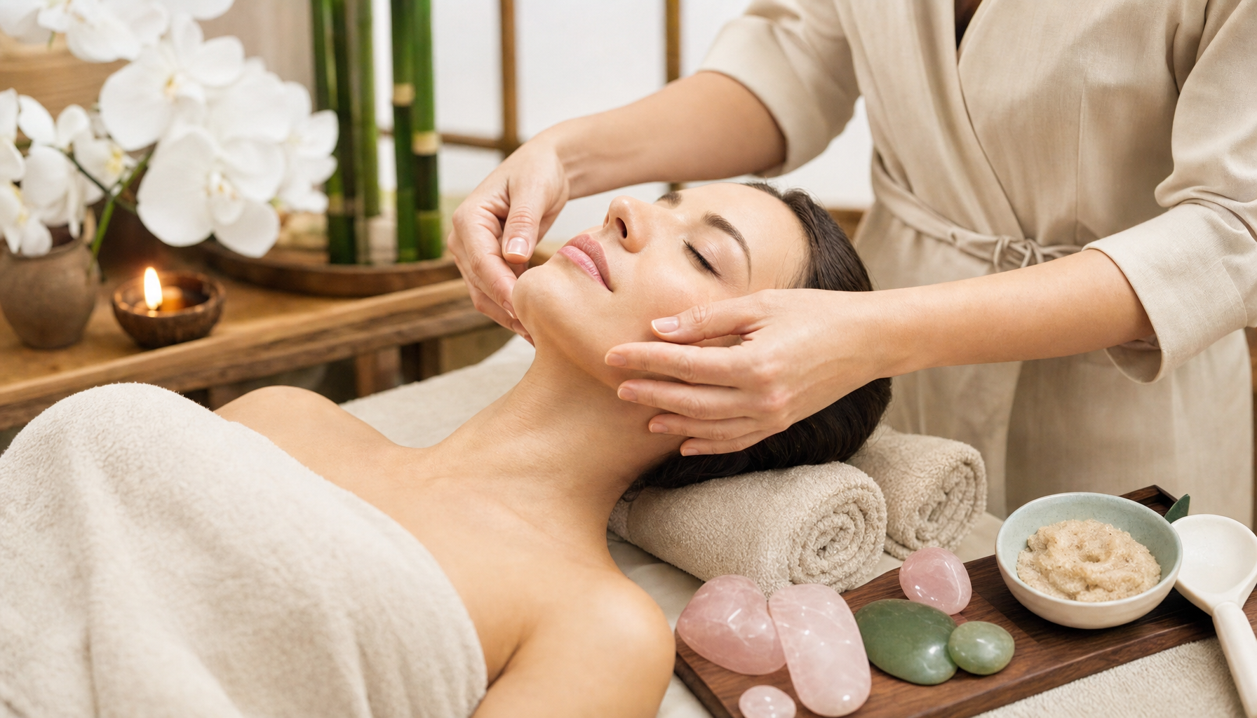 Facial rajeunissant japonais