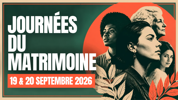 Journées du Matrimoine 19-20 septembre 2026