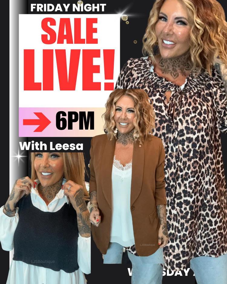 Friday night sale live is back! 