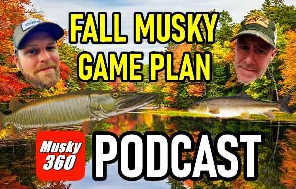 Musky 360 Podcast : Fall Musky Game Plan