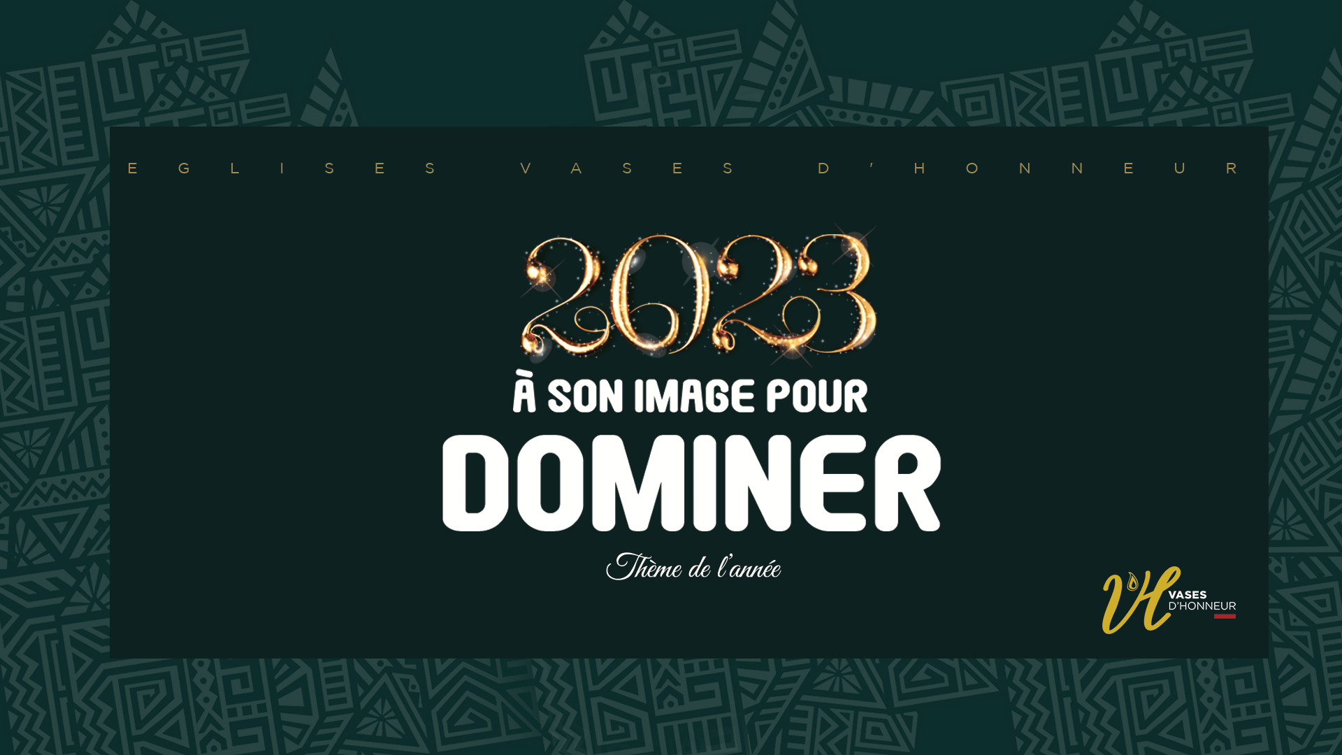A SON IMAGE POUR DOMINER | Pasteur Mohammed SANOGO