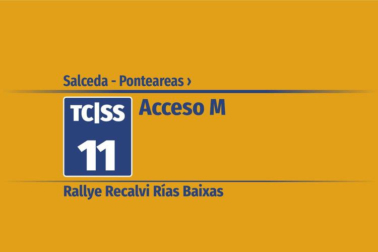 Tramo 11 &nbsp;›&nbsp; Salceda - Ponteareas | Acceso M