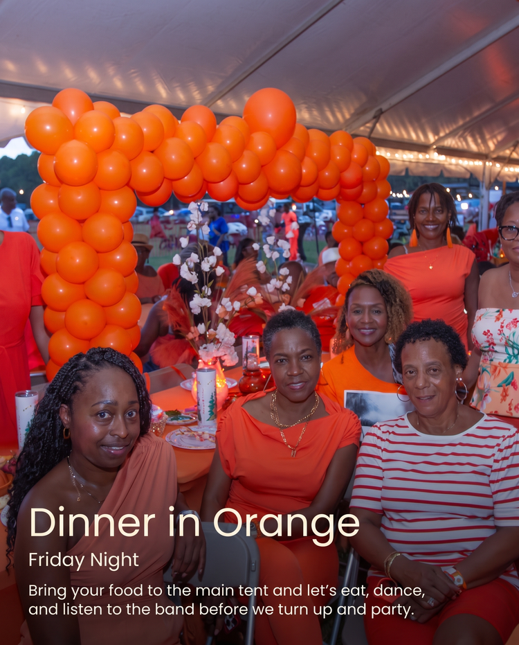 Dinner in Orange
