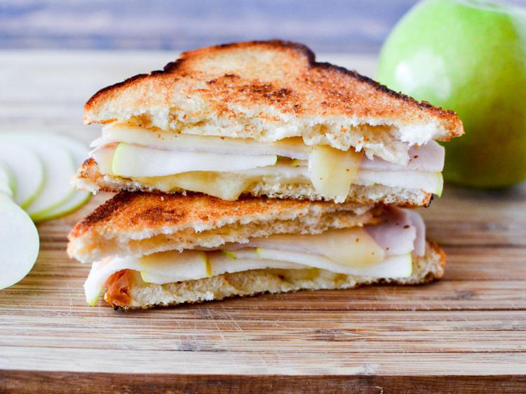 Grilled Turkey and Cheese