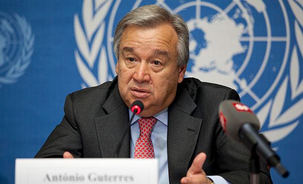 Antonio Guterres : « L’ONU ne faiblira pas dans son engagement à l’égard du peuple palestinien »