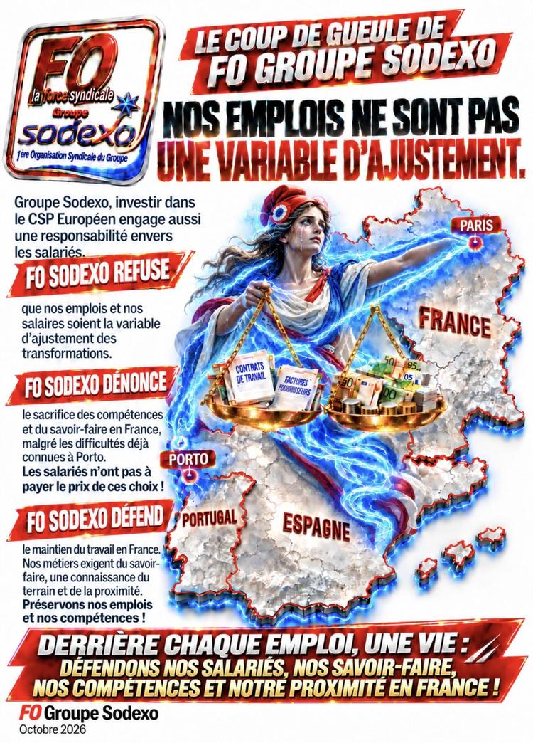 Vos emplois ne sont pas une variable d'ajustement!