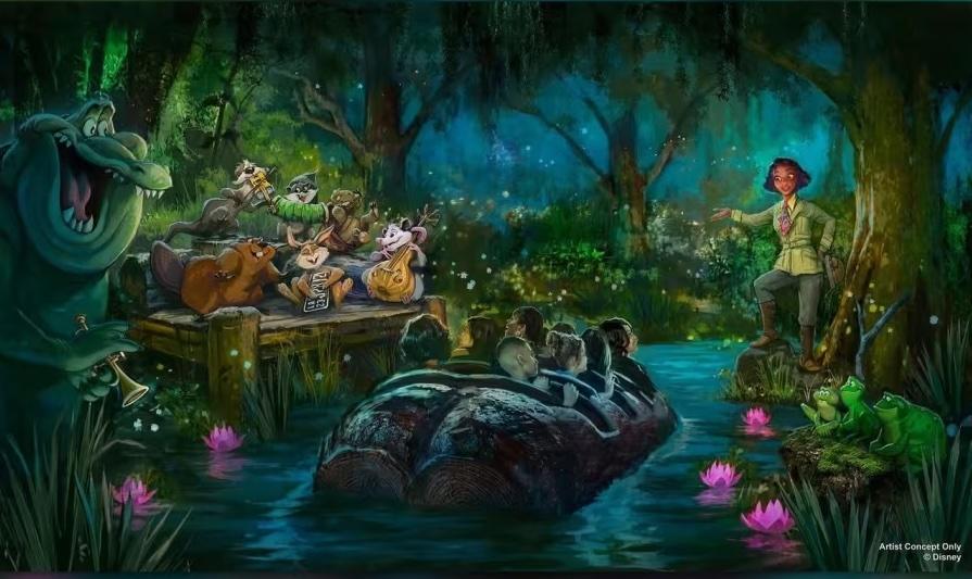 Die Eröffnung von Tiana’s Bayou Adventure im Magic Kingdom rückt näher.