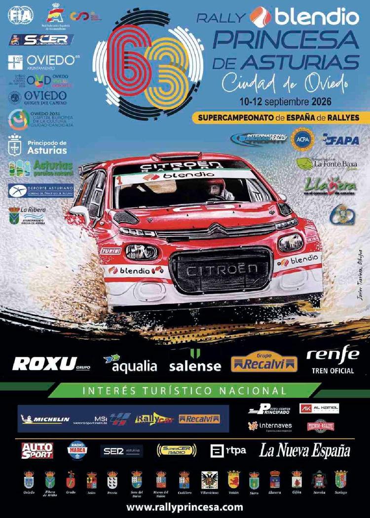Rally Princesa 2026: horario oficial y todos los detalles del recorrido
