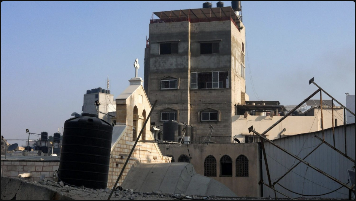 L'église Saint Porphyre de Gaza, un joyau historique meurtri par la guerre