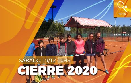  🎾  ¡Cierre de Tenis 2020!