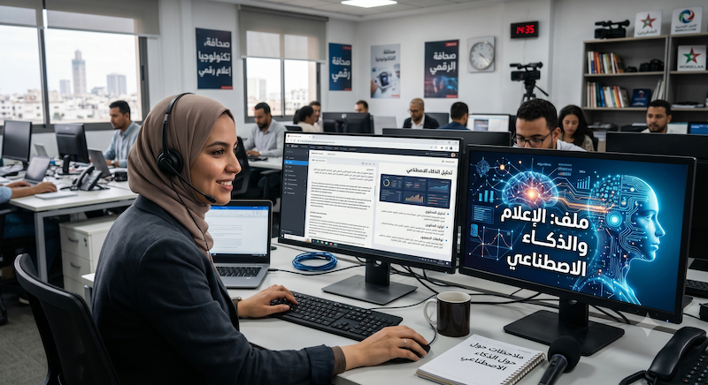 ملف: الإعلام والذكاء الاصطناعي