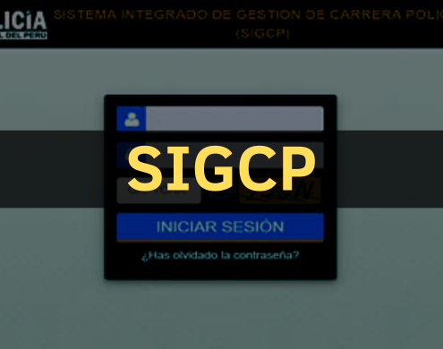 Sistema Integrado de Gestión de la Carrera Policial (SIGCP)