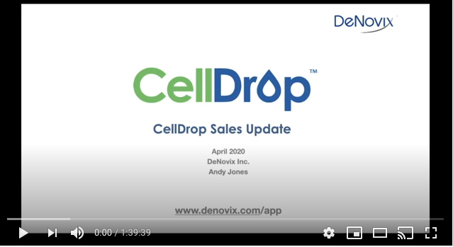CellDrop Online Sales Training and Demo (April 2020)