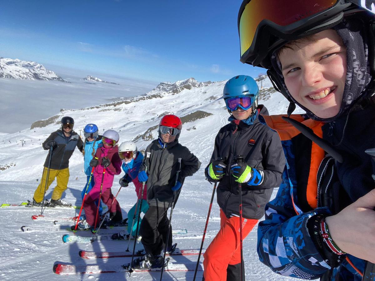 Skilager in Engelberg 2023 - Klassen SP1a und SP1b