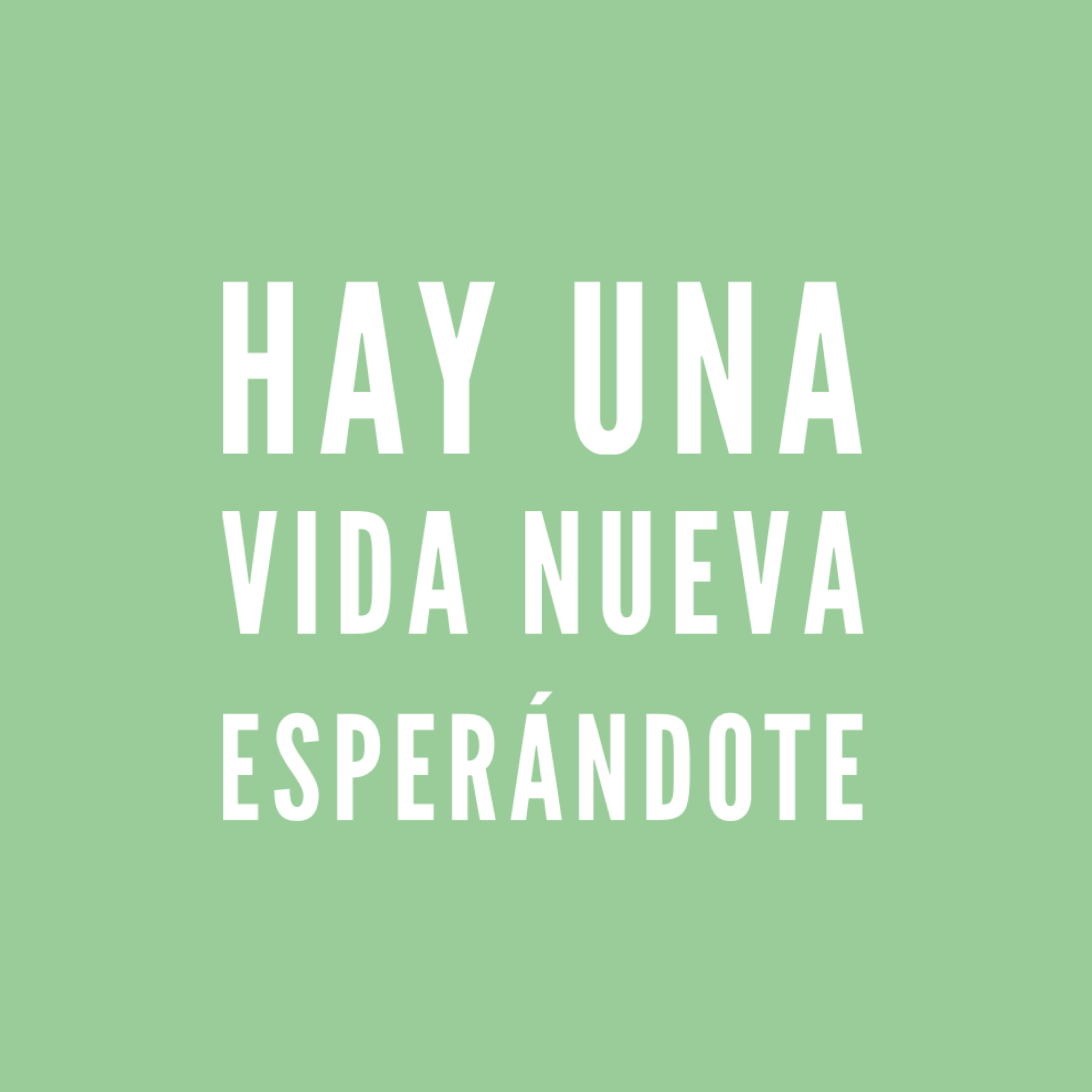Hoy el reto del amor es soltar en manos del Señor eso que agobia tu corazón