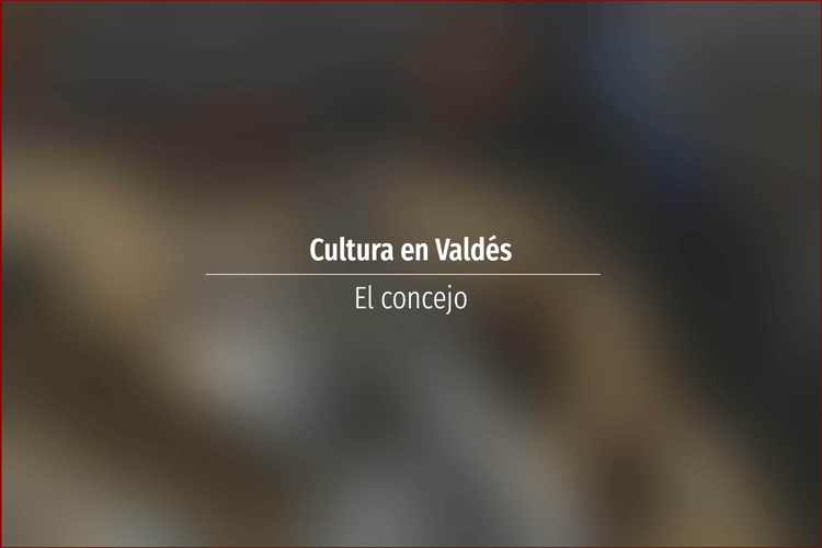 Cultura en Valdés