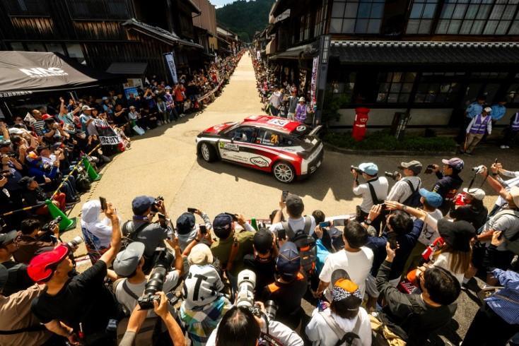 Troisième victoire en WRC2 pour Lancia Corse HF&nbsp;: Gryazin triomphe au Japon et prend la tête du championnat.