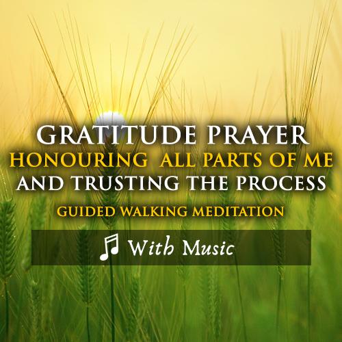 Embracing Yourself & Trust The Process Walking Meditation - With Music