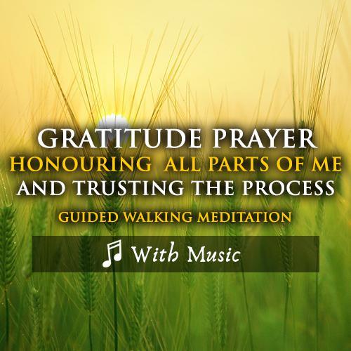 Embracing Yourself & Trust The Process Walking Meditation - With Music