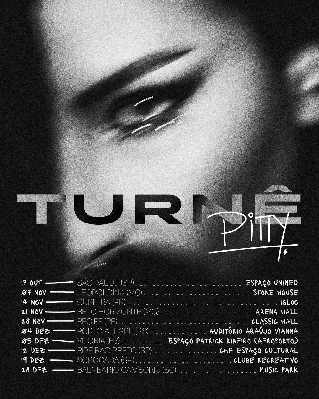 DO DISCO PARA O PALCO: PITTY ANUNCIA PRIMEIRAS DATAS DA TURNÊ DE ⚡︎ PITTY ⚡︎
