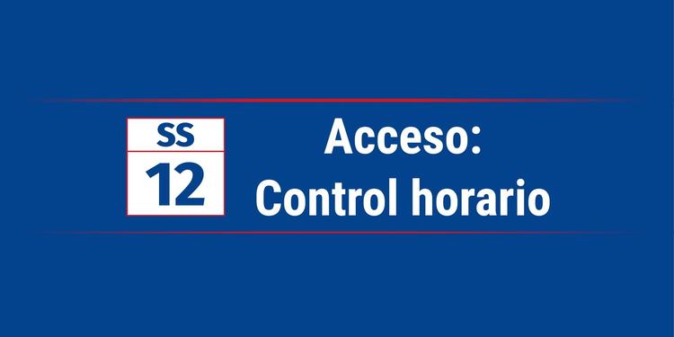 SS 12 | Control horario | Trinidad 1