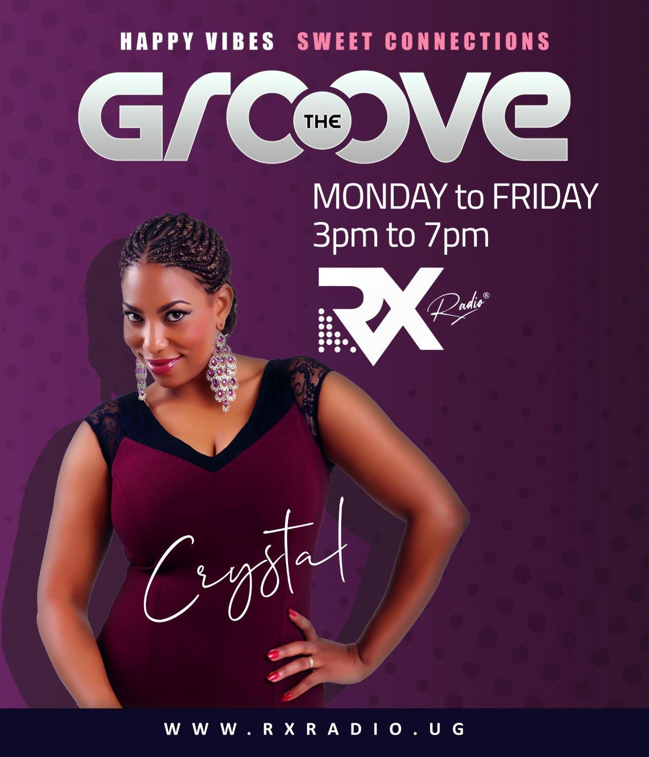 THE GROOVE with Crystal: Monday to Friday (3.00pm - 7.00pm) 