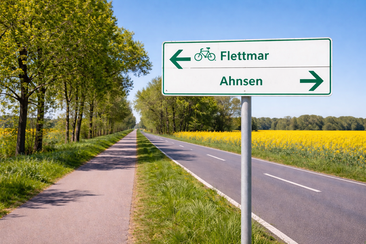 Frage an den Bürgermeister Meinersen zum Thema:"Radweg Ahnsen-Flettmar".