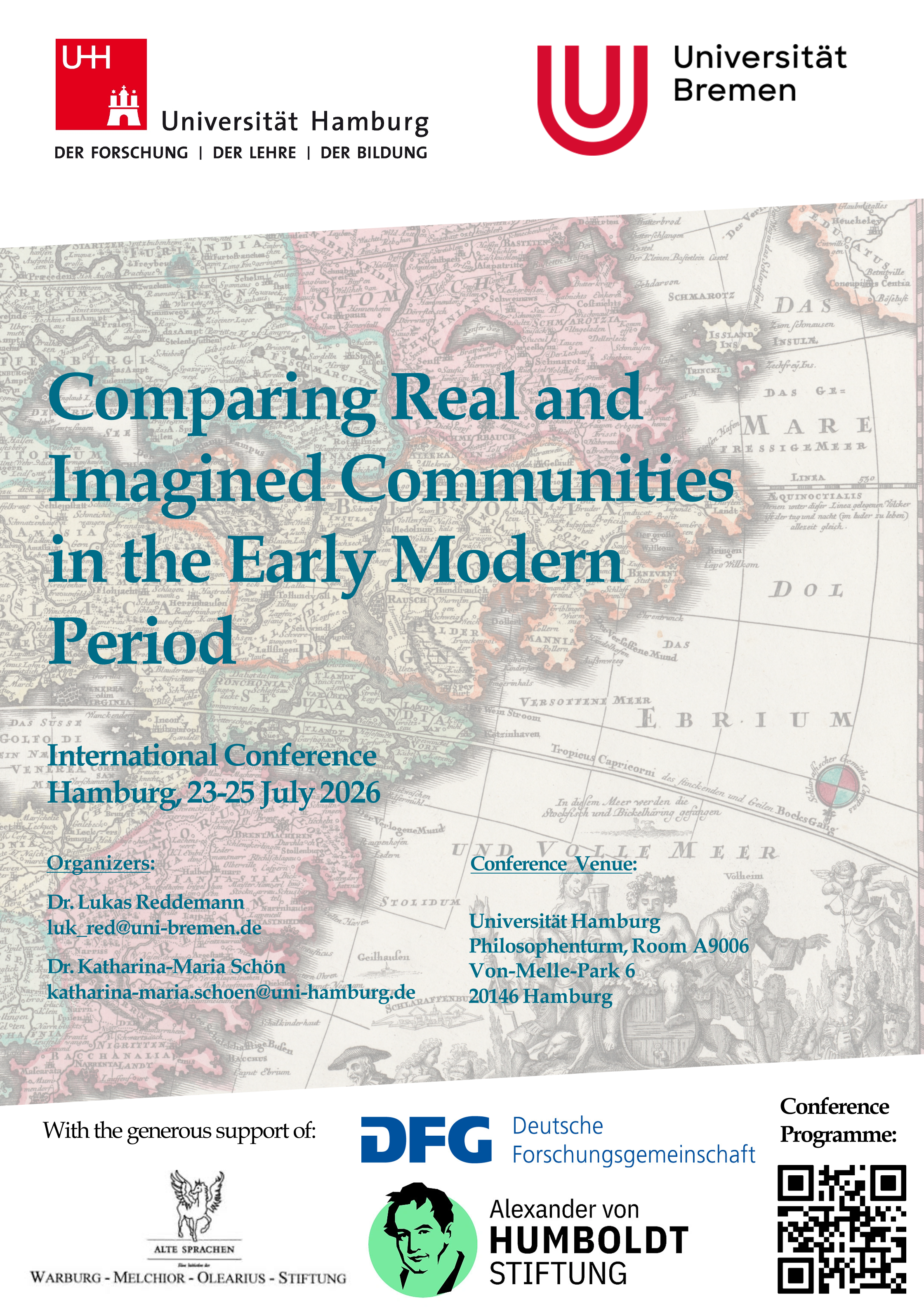 Comparing Real and Imagined Communities in the Early Modern Period
