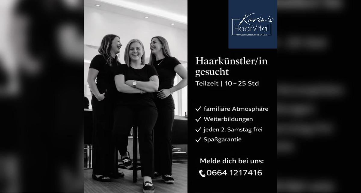 Karin´s HaarVital Stelleninserat