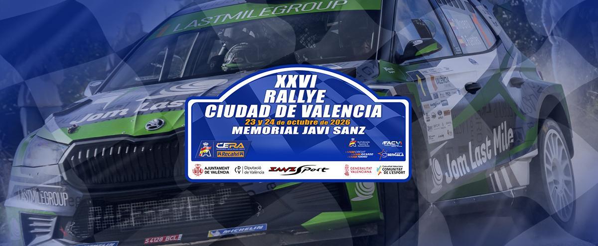 Presentado el XXVI Rallye Ciudad de Valencia - Memorial Javi Sanz
