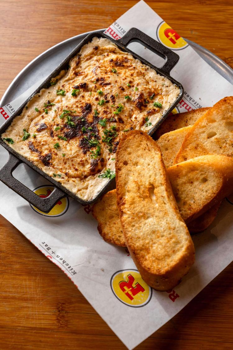Crab dip $18