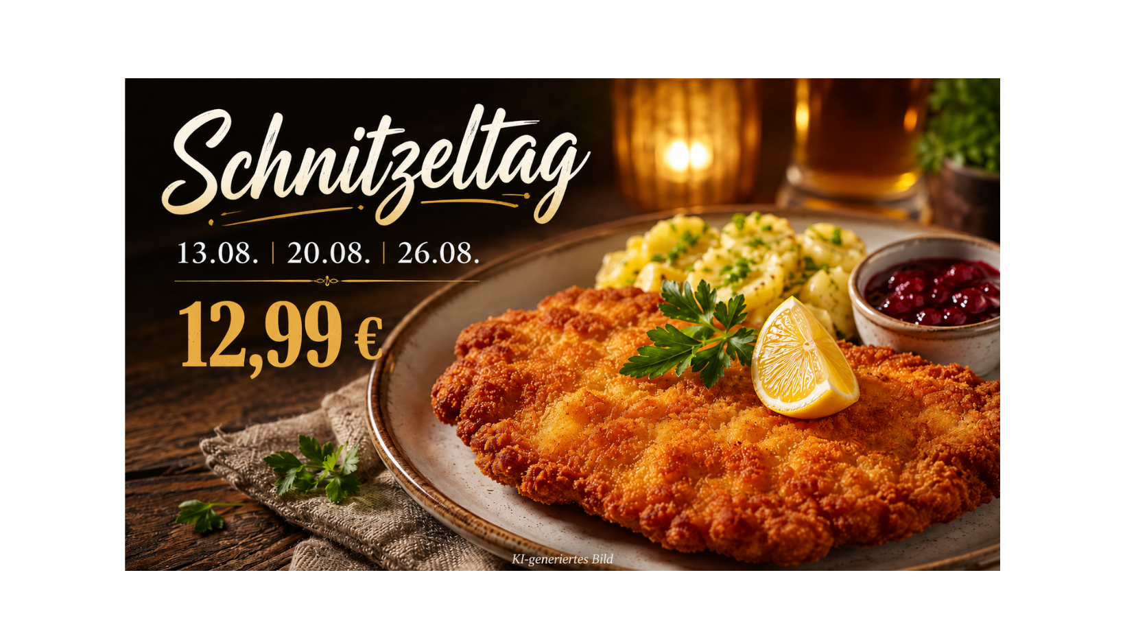 Schnitzeltag in Leiferde - Die letzten drei Termine!