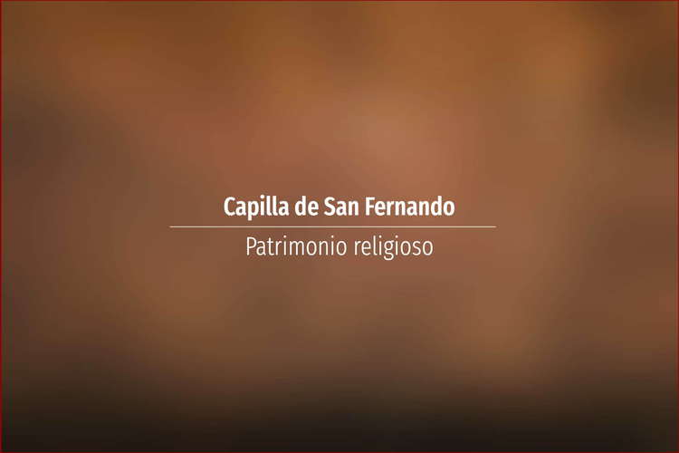 Capilla de San Fernando