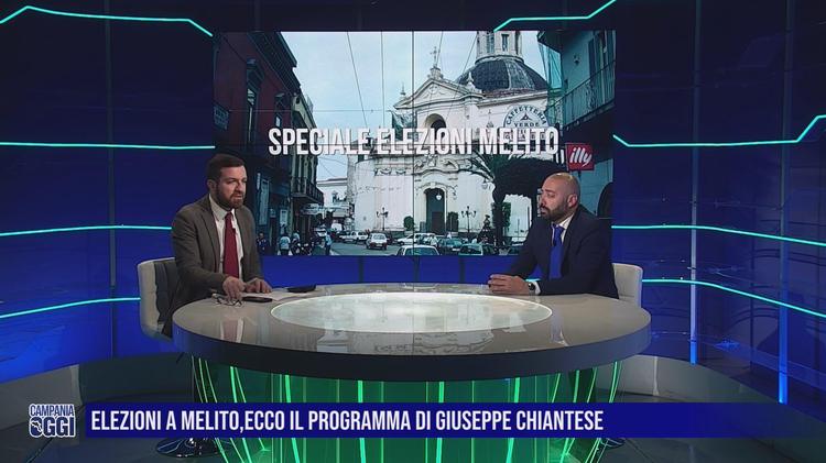 Elezioni a Melito, ecco il programma di Giuseppe Chiantese