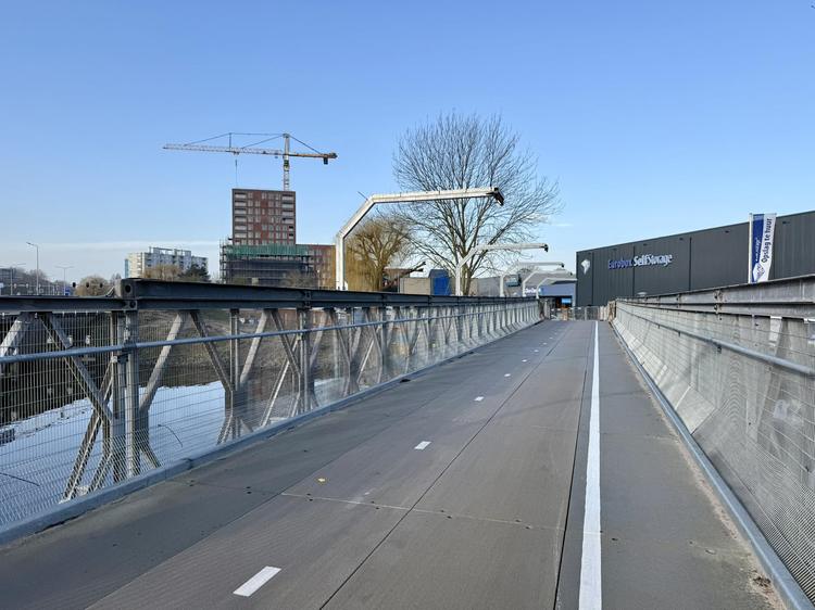 Onderhoudswerkzaamheden fietsbrug 