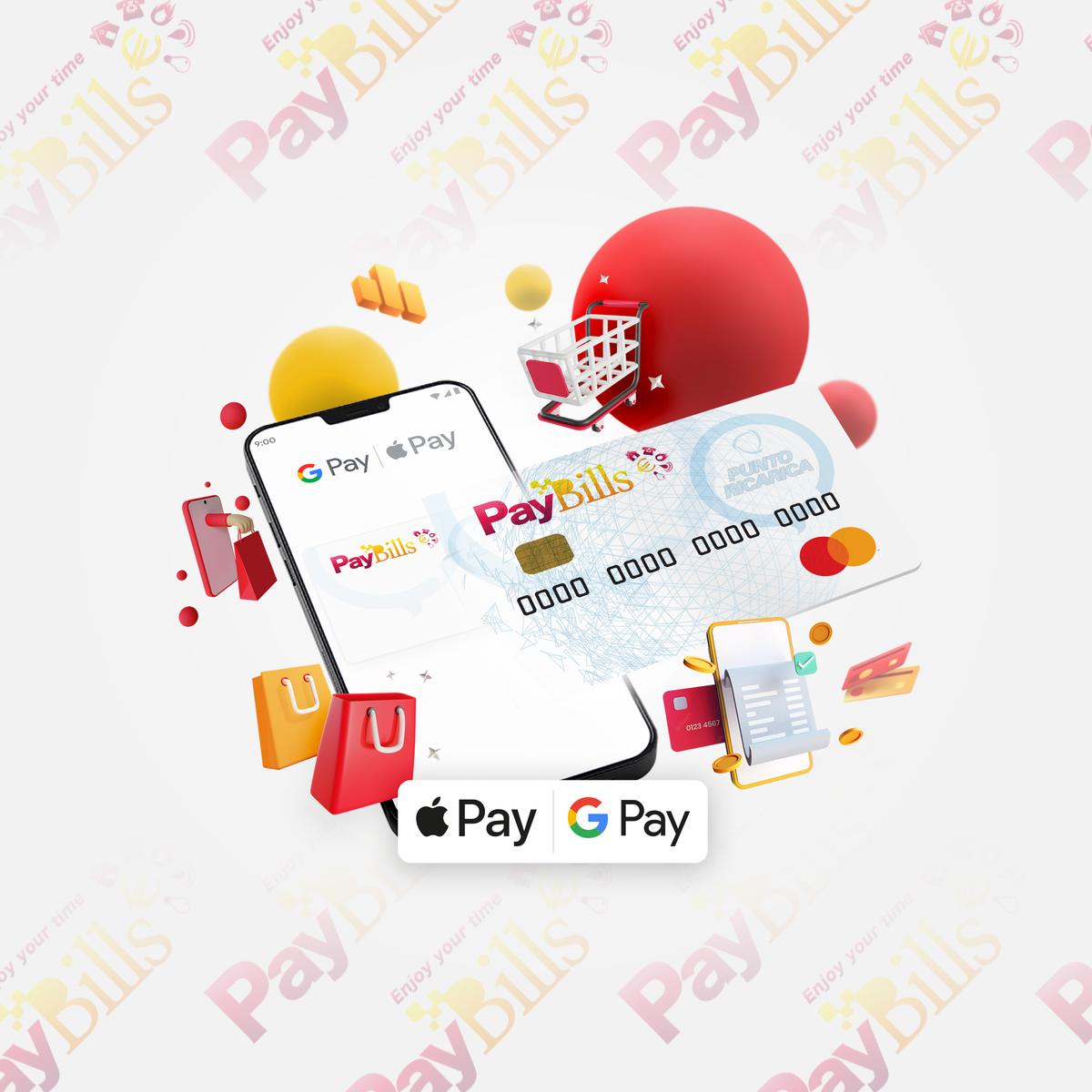 PayBills Virtual Card. Tap&Pay