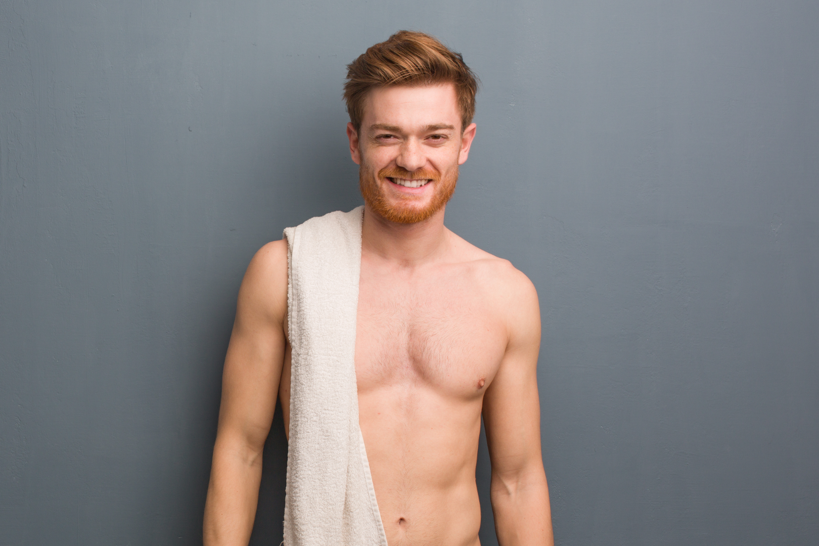 He revealed a little too much at the gym that day