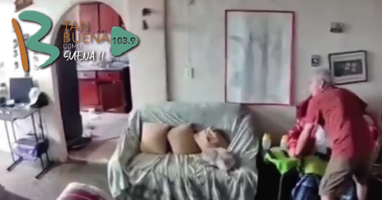 Pareja de abuelos durante el sismo de Venezuela: ella se encontraba en silla de ruedas y él en lugar de huir se quedó a abrazarla