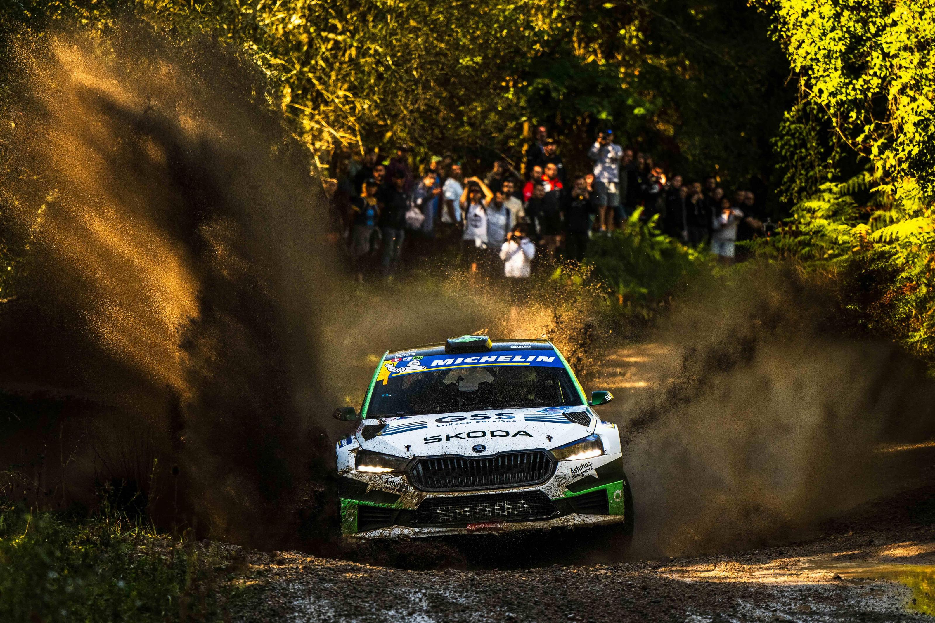 ‘Cohete’, rey de Asturias: récord con Skoda en el mítico 'Princesa'