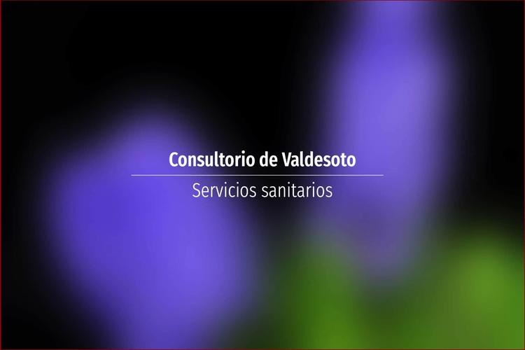Consultorio de Valdesoto