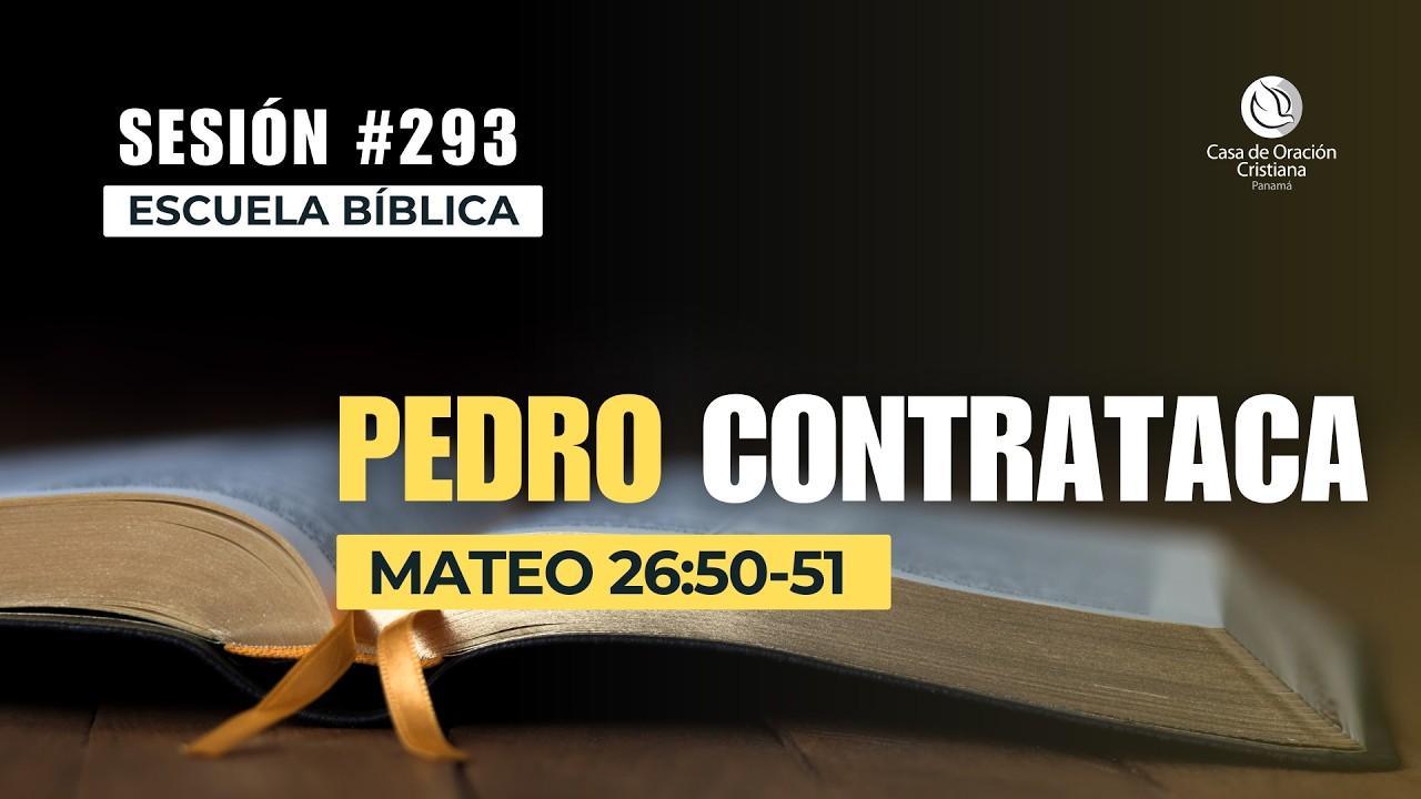  Pedro contrataca - Dr. José Montenegro | Sesión 293