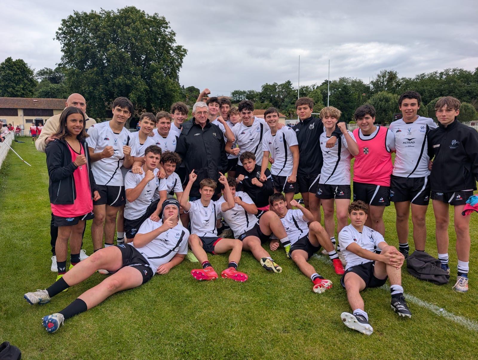Rugby -  Les M16  de la Squadra Corsa remportent le Challenge des Montagnards