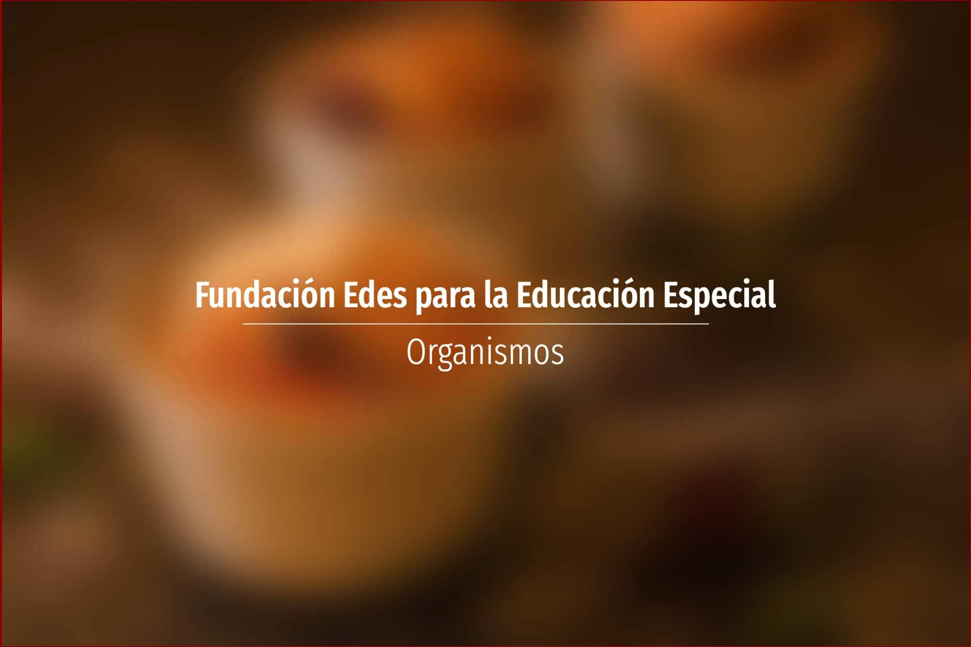 Fundación Edes para la Educación Especial